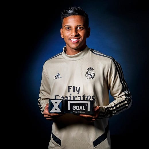 Rodrygo vence o NxGn 2020 Goal de melhor jovem do mundo